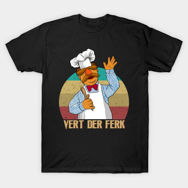 vert der ferk T-Shirt by terror machine std